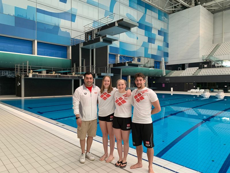 Visegrad Group International Diving Competition in Budapest